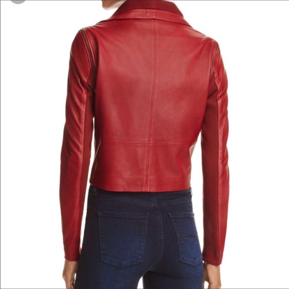 YIGAL X AQUA Convertible Moto Real Leather Vest to Jacket - Picture 10 of 11